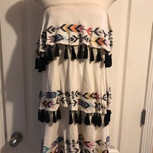 Judith March tassel tribal dress